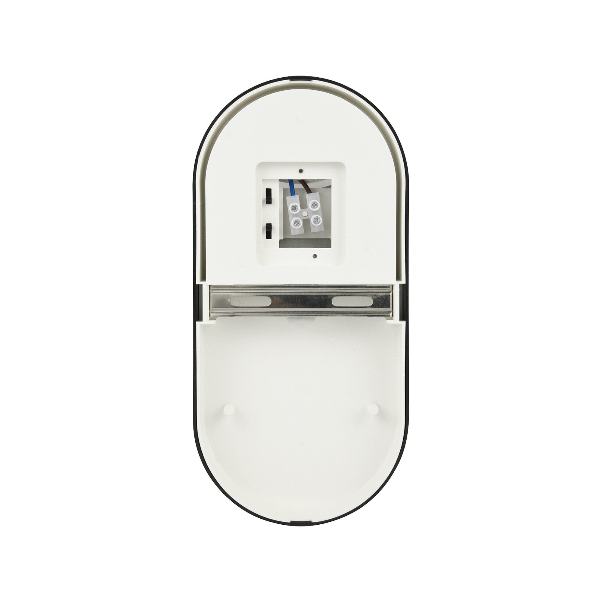 Plafón LED exterior ovalado con sensor PIR - 15W - CCT - IP65