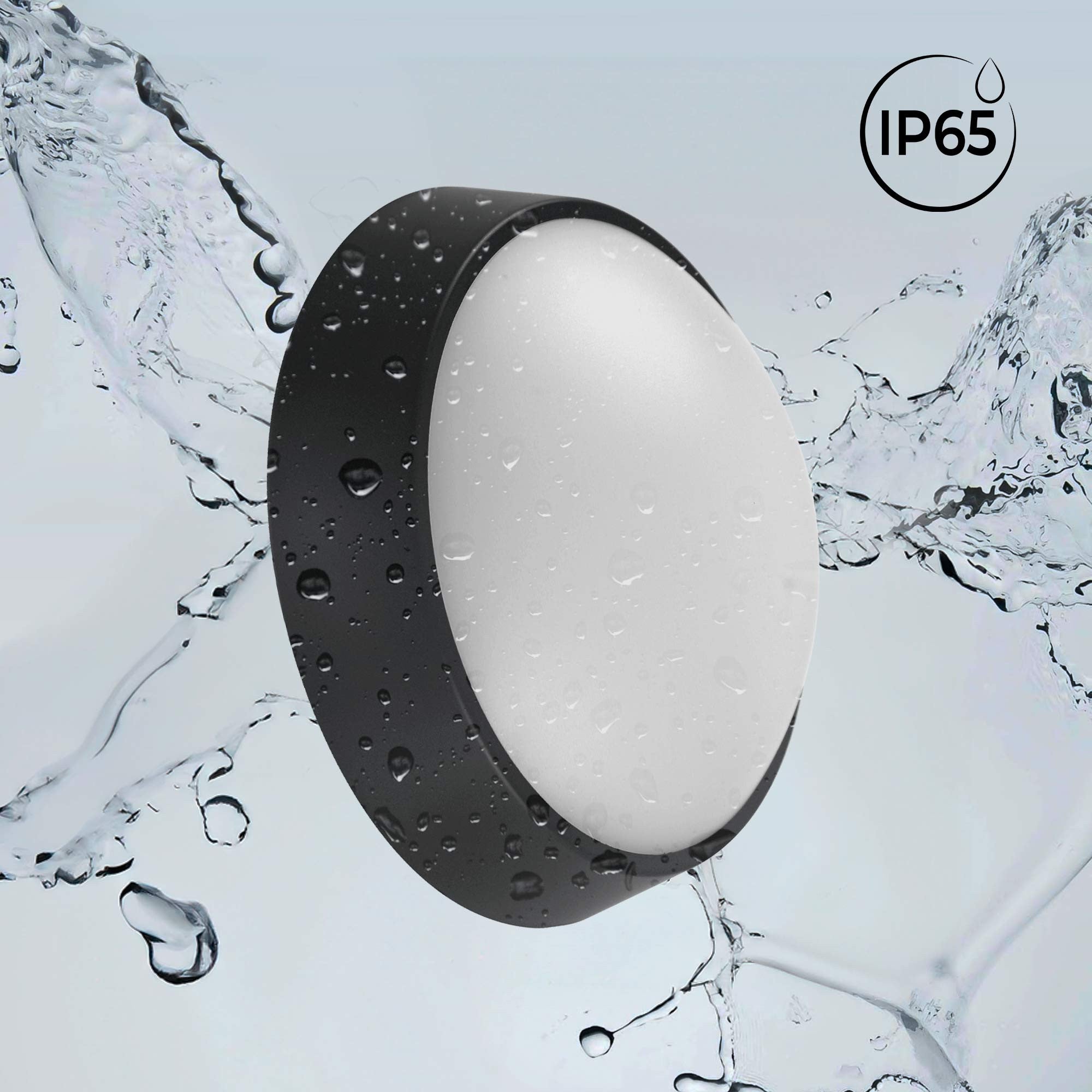 Plafón LED exterior redondo - 15W - CCT - 1500lm - IP65