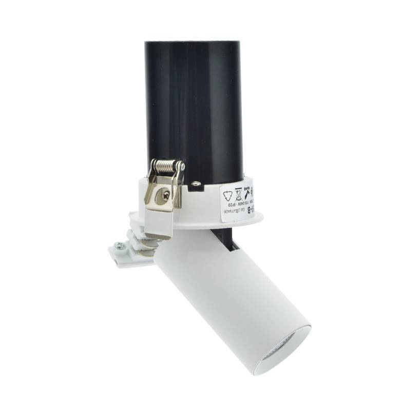Foco LED empotrable orientable - 7W - Chip Cree - 24°