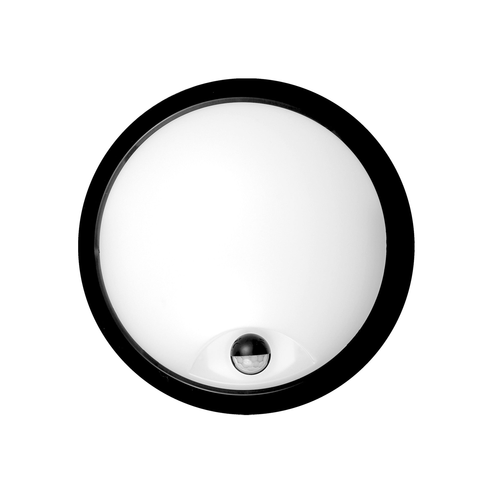Plafón LED exterior redondo con sensor PIR - 20W - CCT - IP65