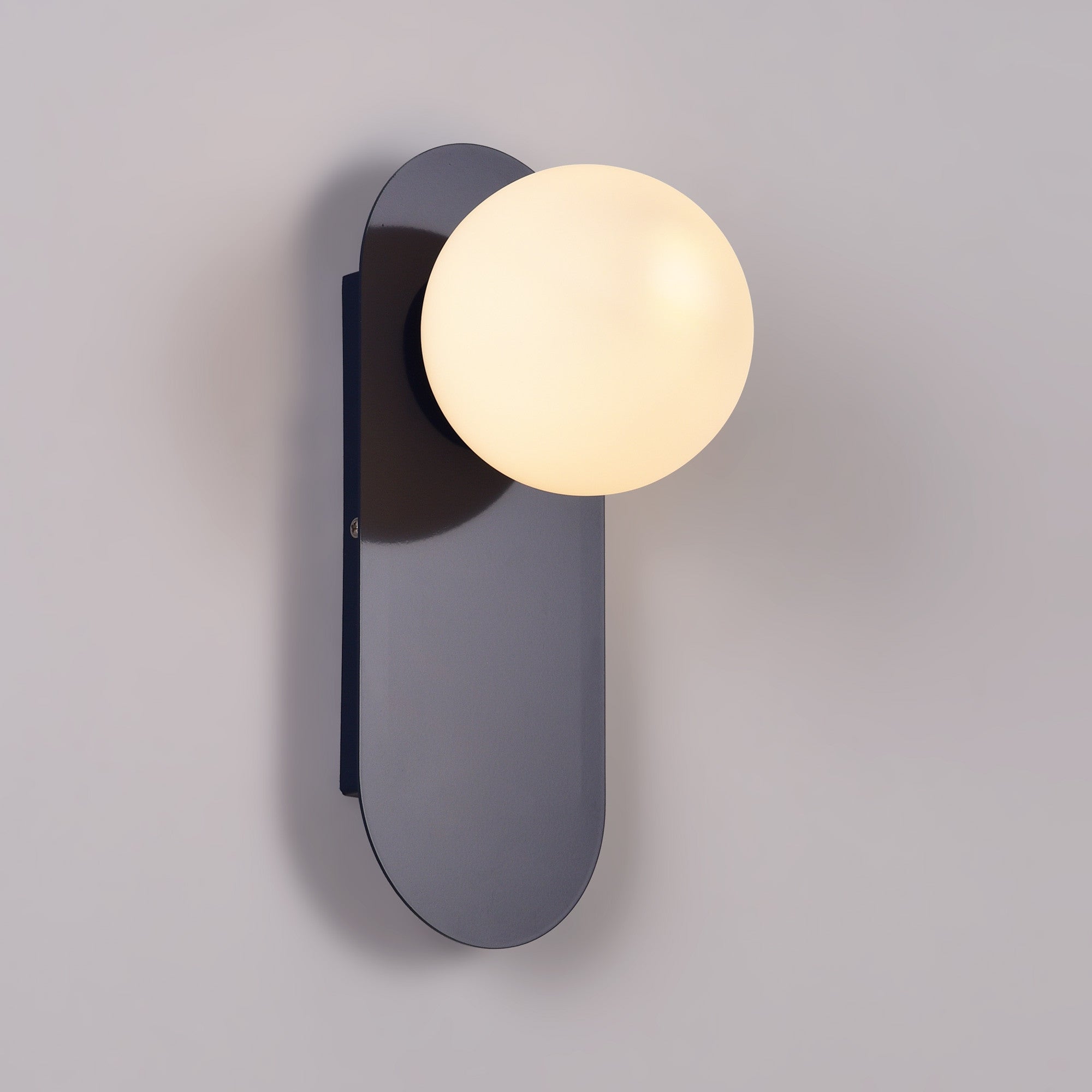 Aplique de pared bola cristal "Brian" - E27