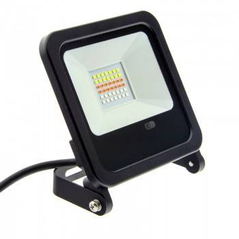Foco proyector LED RGB 50W con mando  IP65