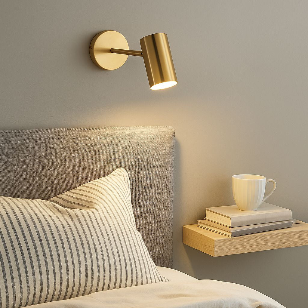 Aplique de pared interior orientable "Gian" - E27