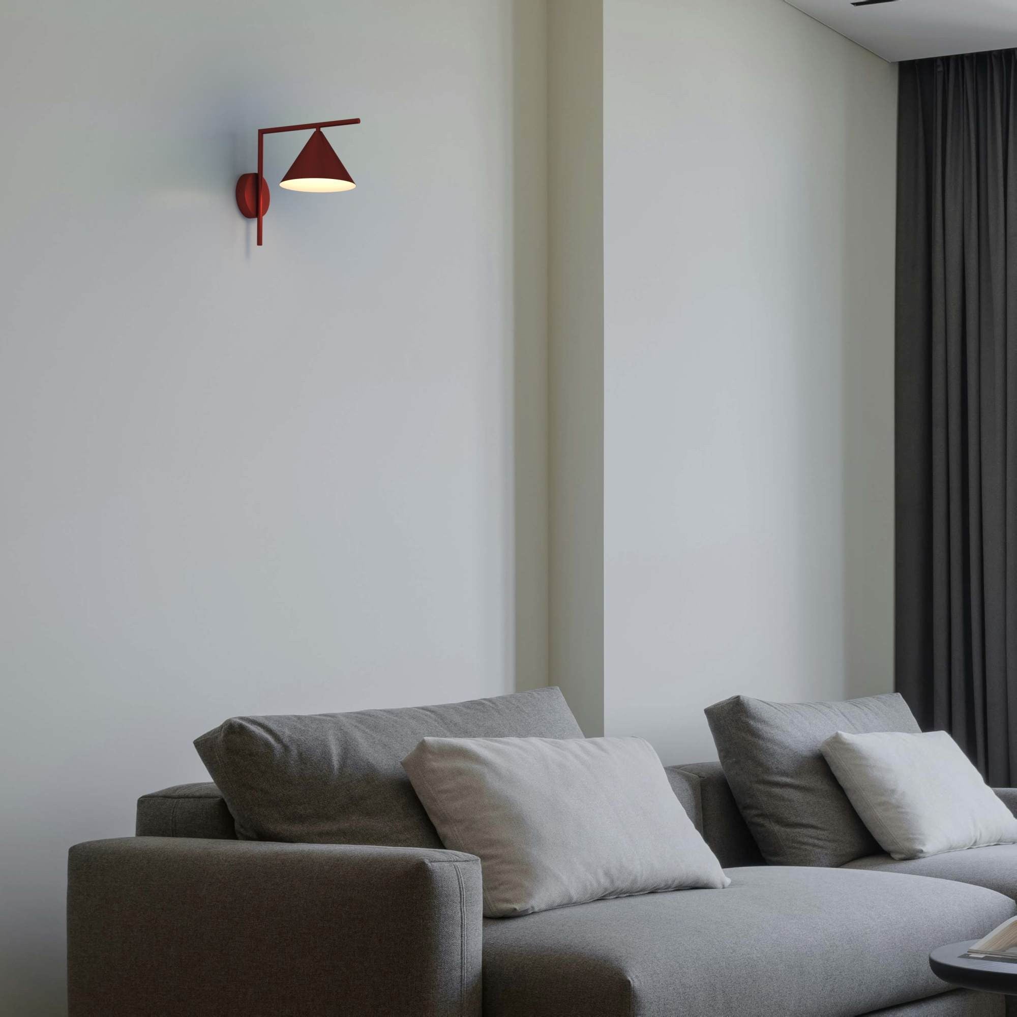 Aplique de pared de diseño "LUSSY" - E27