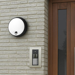 Plafón LED exterior redondo con sensor PIR - 20W - CCT - IP65