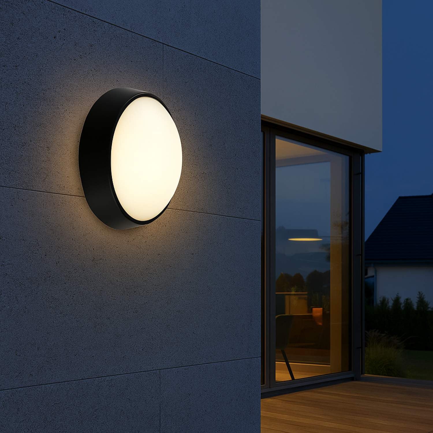 Plafón LED exterior redondo - 15W - CCT - 1500lm - IP65