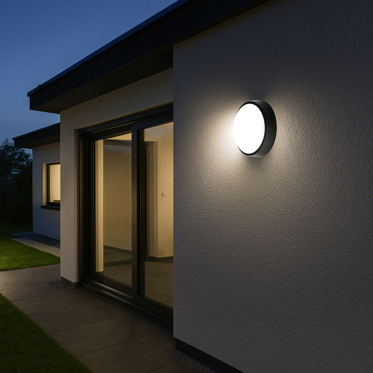 Plafón LED exterior redondo - 15W - CCT - 1500lm - IP65