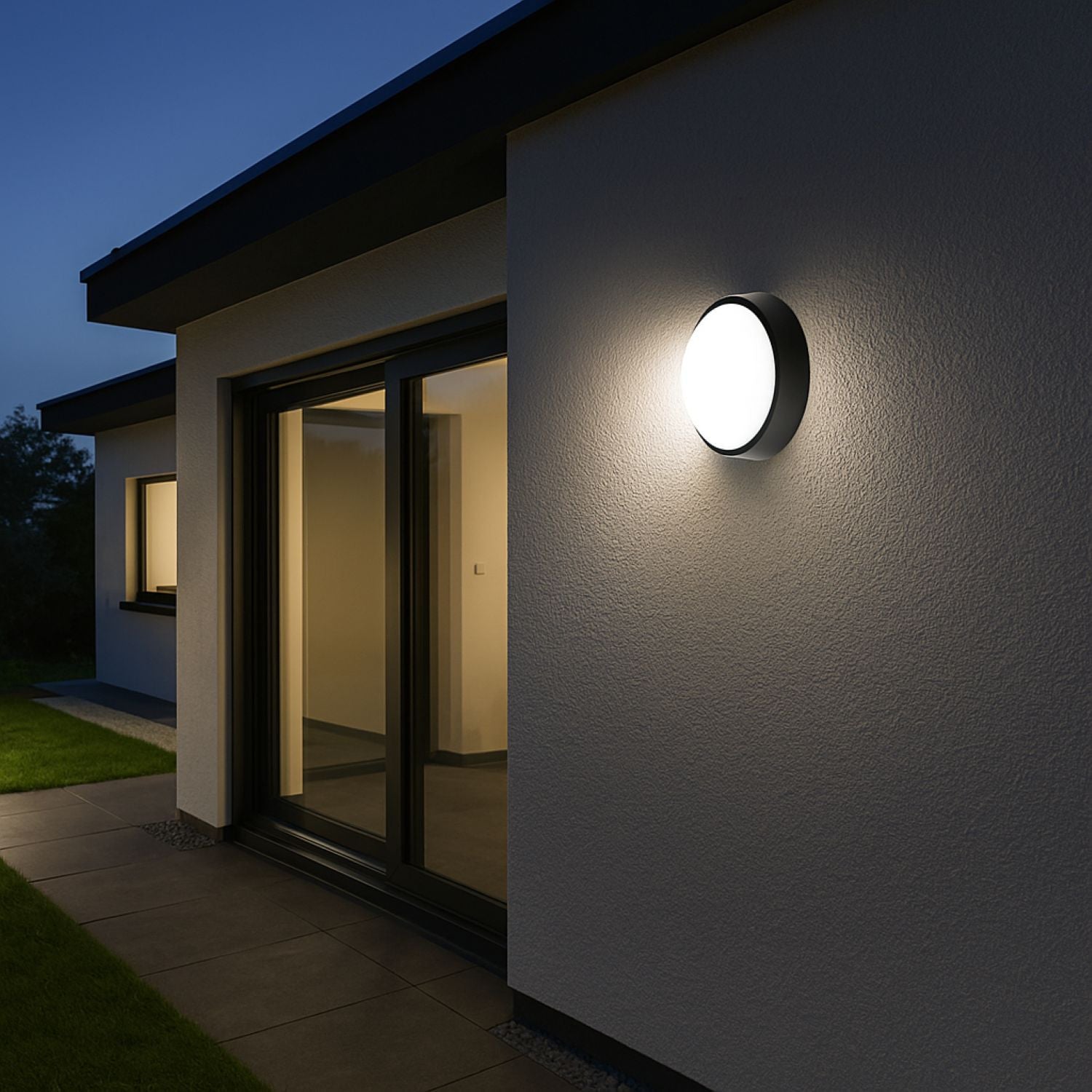 Plafón LED exterior redondo - 20W - CCT - 1800lm - IP65