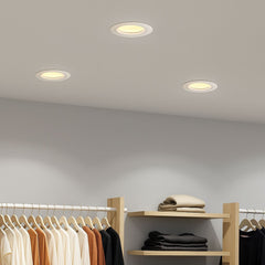 Downlight LED COB CCT 42W - CRI90 - Chip Bridgelux - Driver Lifud - IP20 - Corte Ø 215mm