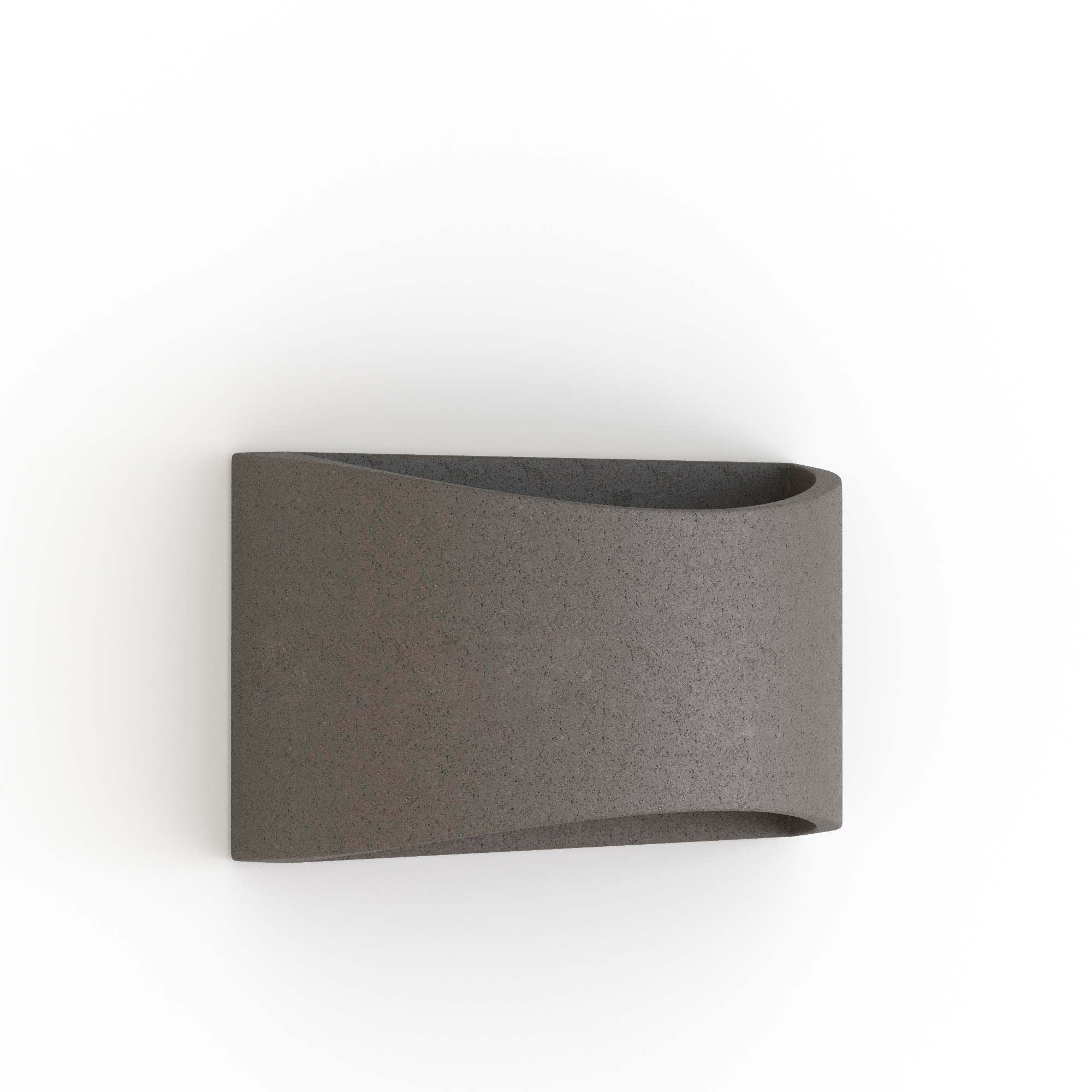 Aplique de pared concreto "Raquel" - Up & down - 1 x G9