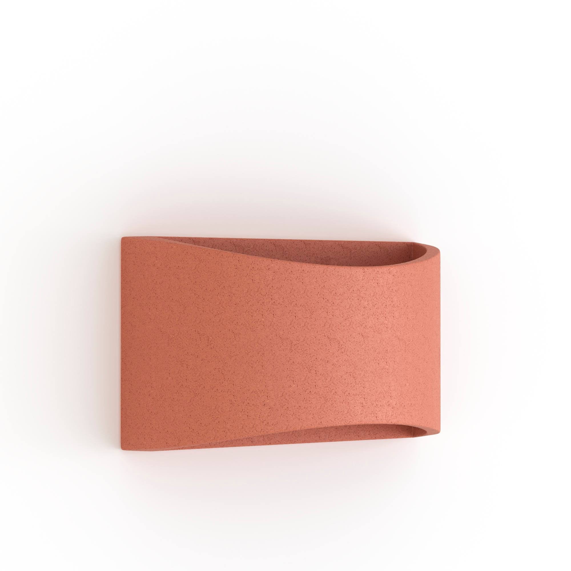 Aplique de pared concreto "Raquel" - Up & down - 1 x G9