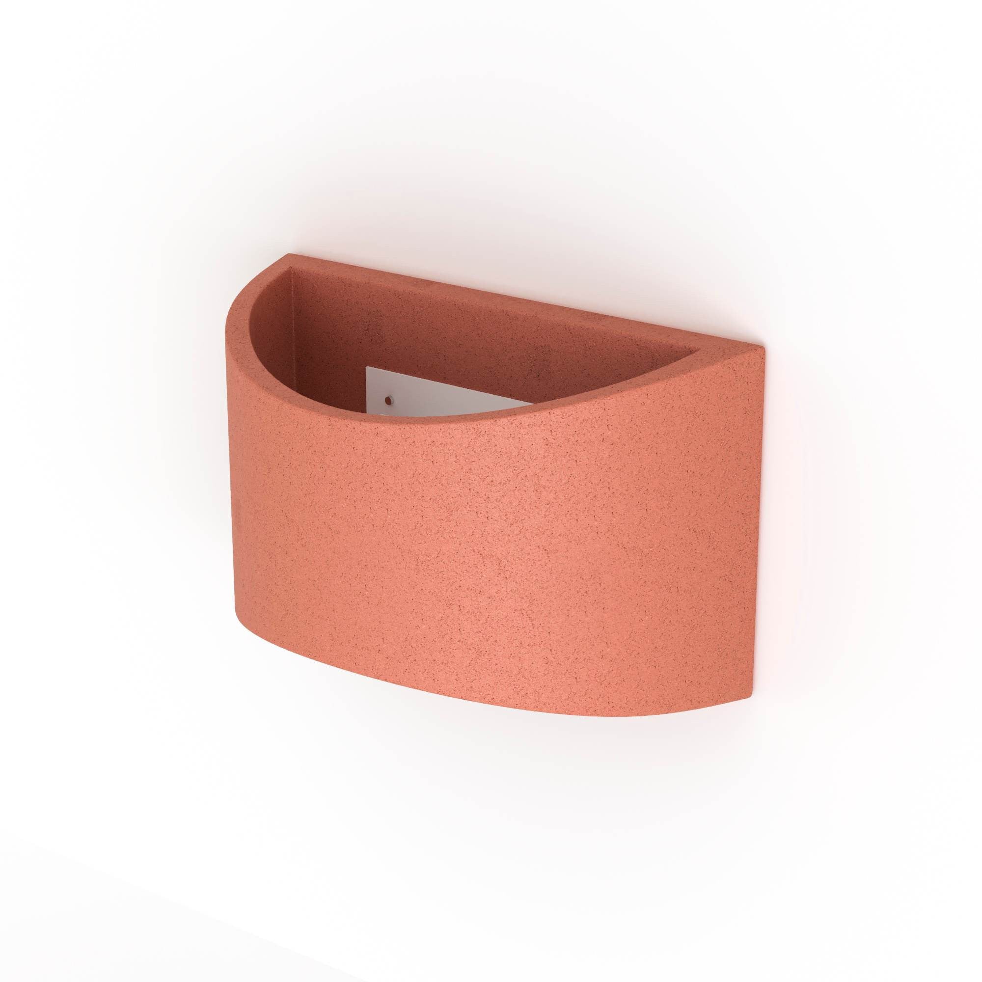 Aplique de pared concreto "Raquel" - Up & down - 1 x G9