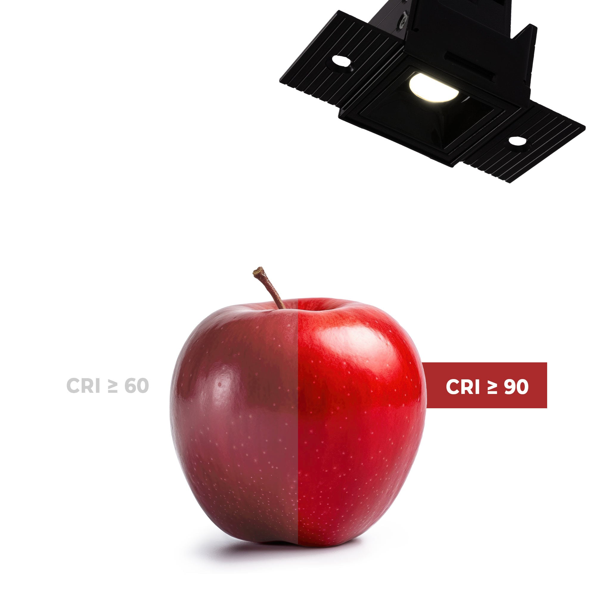 Foco lineal LED trimless / integración - 2W - UGR18 - CRI90