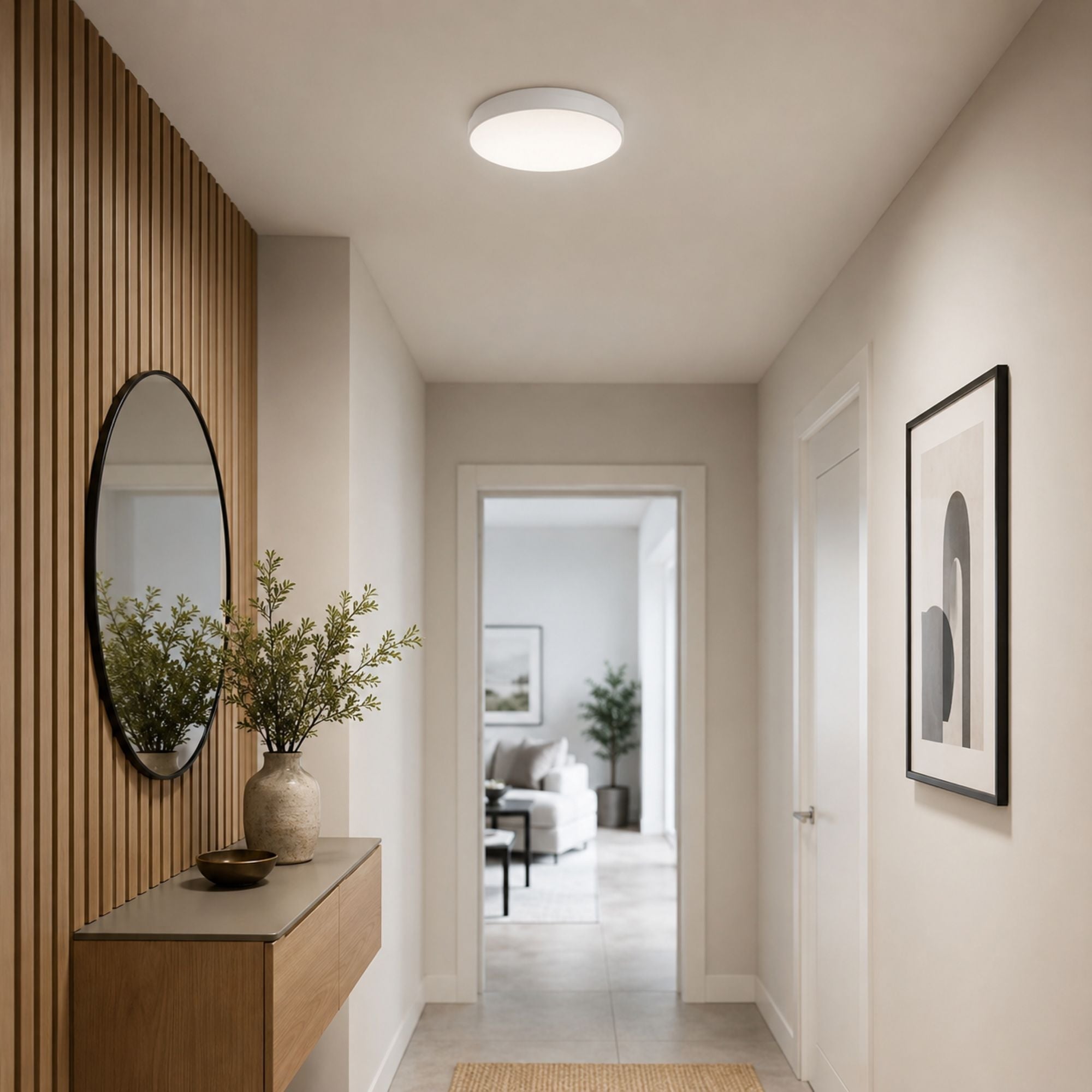 Plafón LED de techo - CCT - 17W - CRI80 - IP20