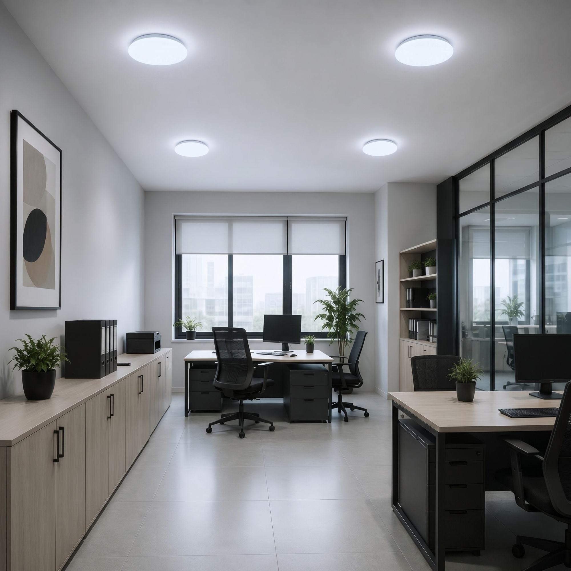 Plafón LED de techo - CCT - 23W - CRI80 - IP20