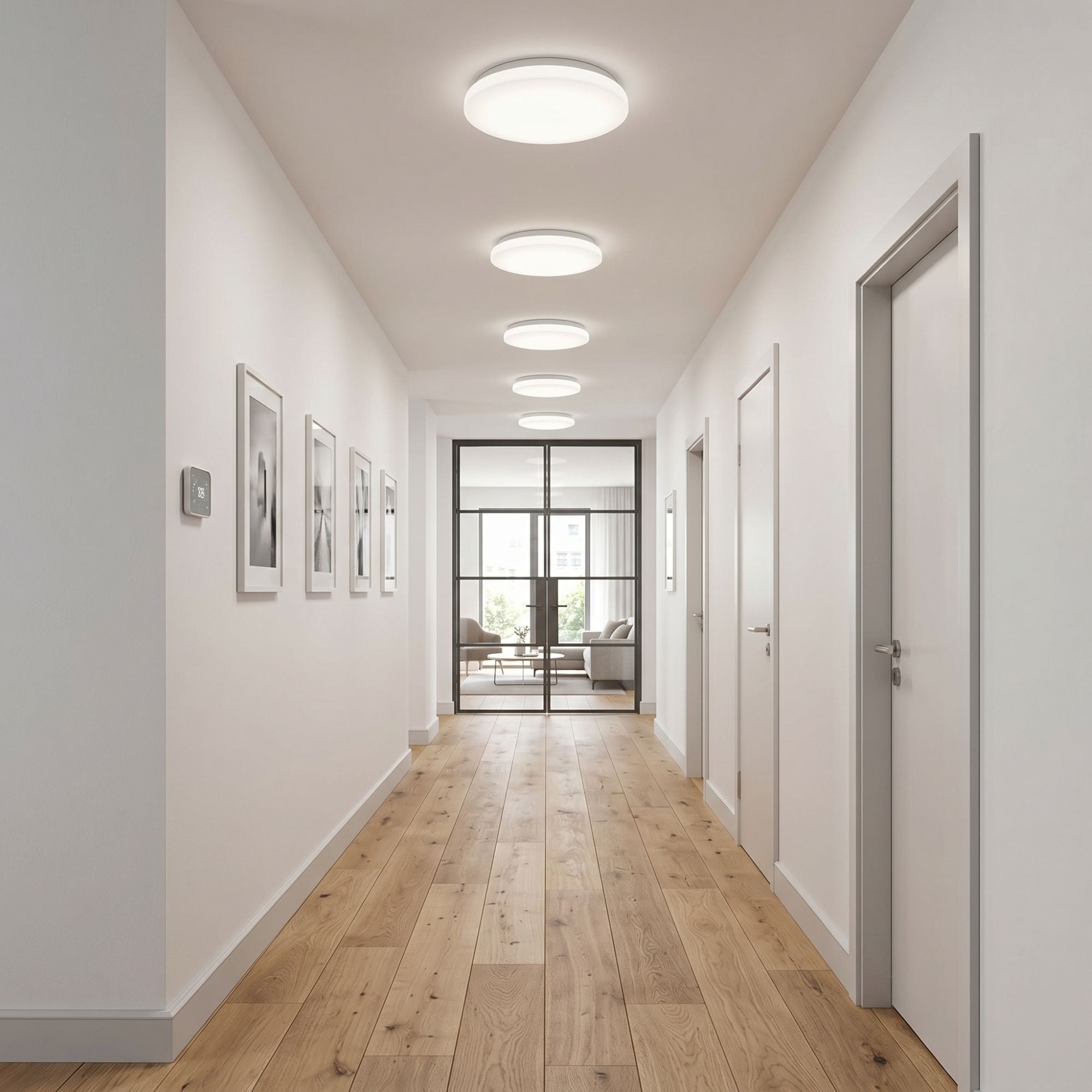Plafón LED de techo - CCT - 28W - CRI80 - IP20