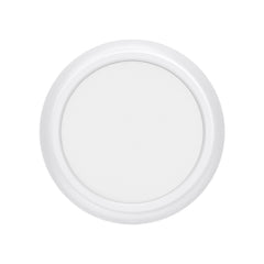 Plafón LED CCT circular - 12W/15W/18W - Potencia ajustable - Superficie o empotrado - IP54