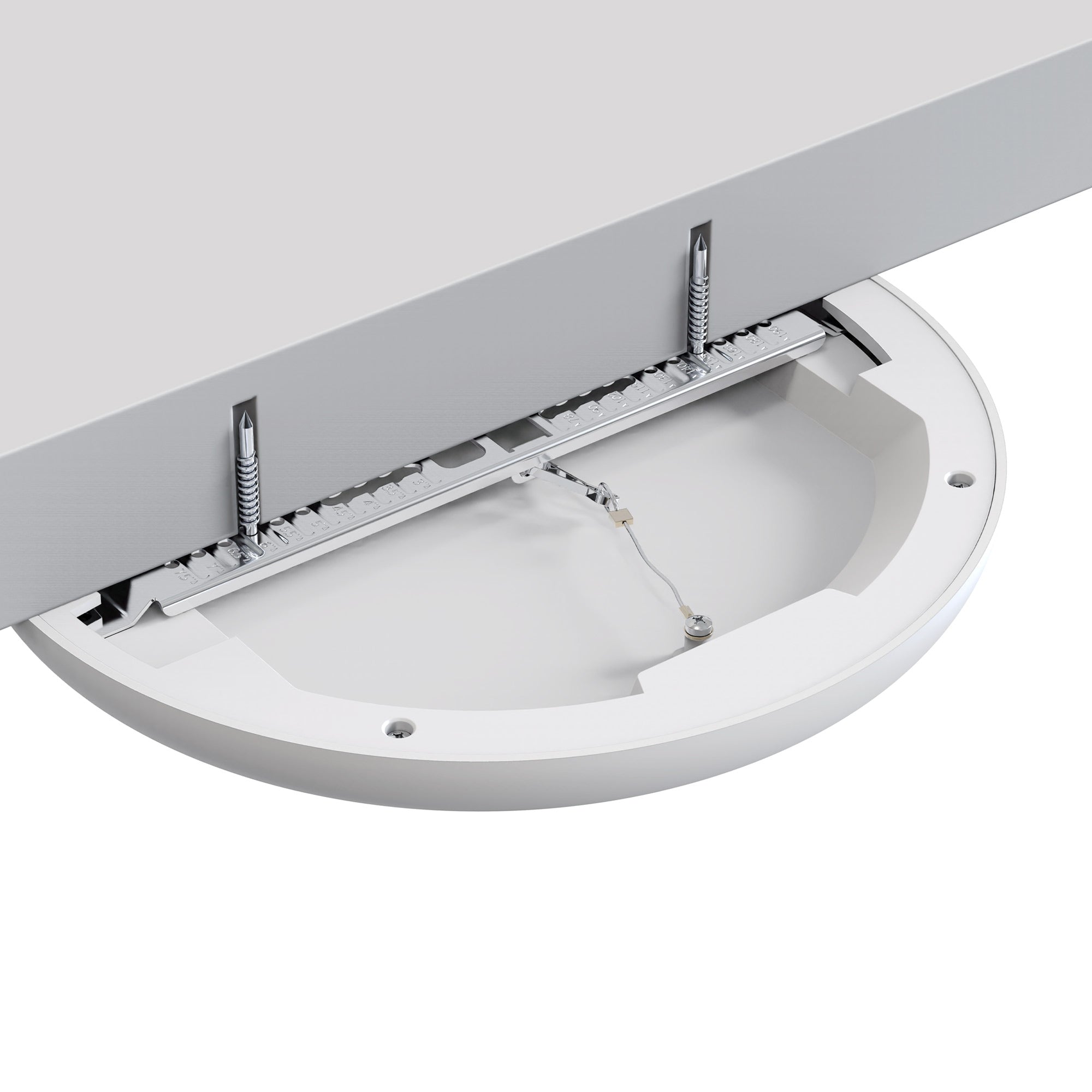 Plafón LED CCT circular - 12W/15W/18W - Potencia ajustable - Superficie o empotrado - IP54