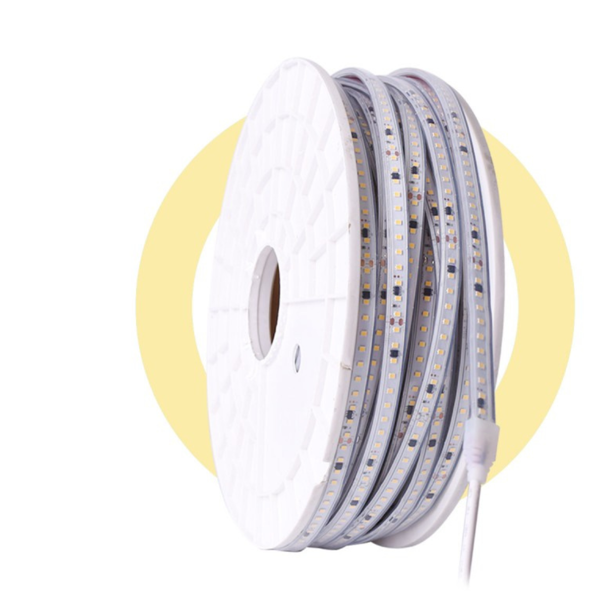 Tira LED 220V - 950W (6000xSMD2835) 12mm -  IP67 - Rollo 50 metros - Corte cada 10cm
