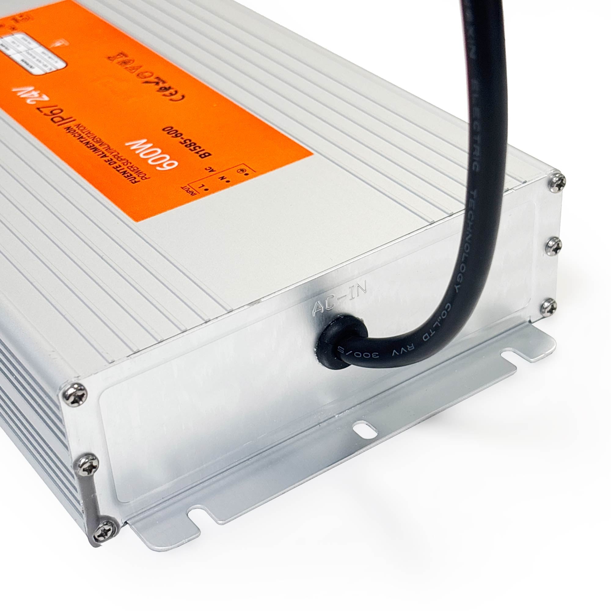 Fuente de alimentación estanca compacta - 600W 24V - 25A - IP67
