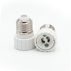 Adaptador conversor de rosca E27 a casquillo GU10