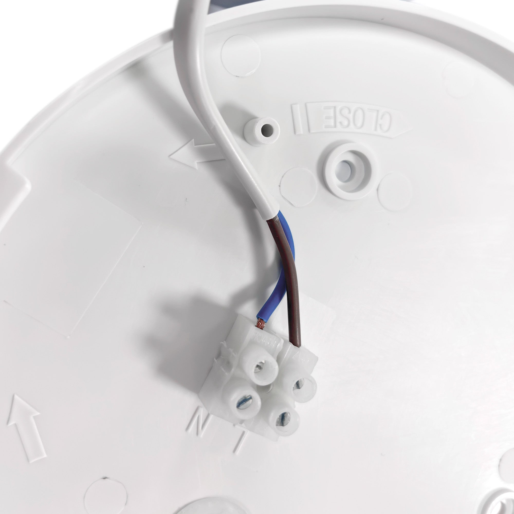 Plafón LED circular con sensor PIR - 18W - Superficie - IP54