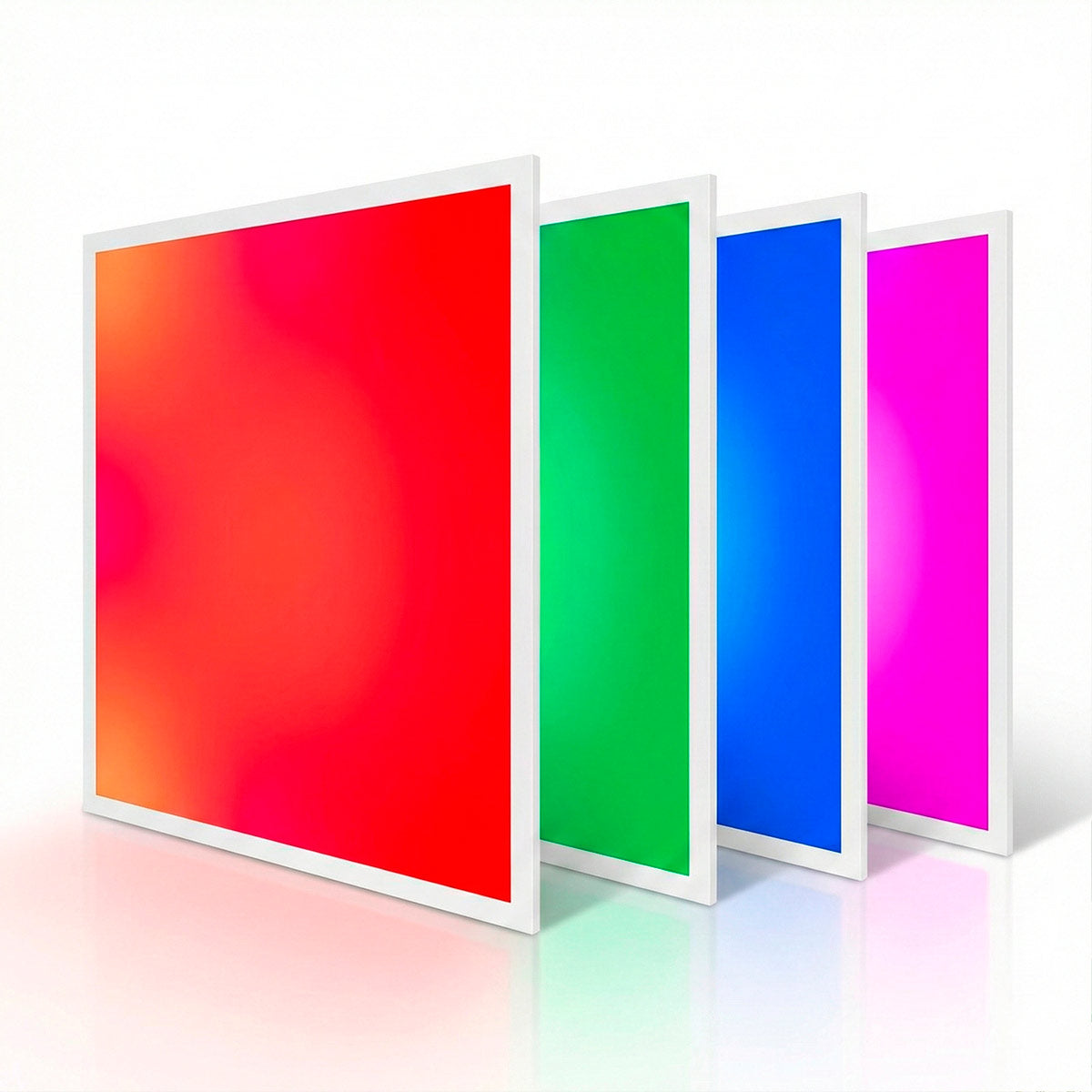 Plafón de techo LED Backlight - 60x60cm - 36W - CCT + RGB IC - Con mando a distancia