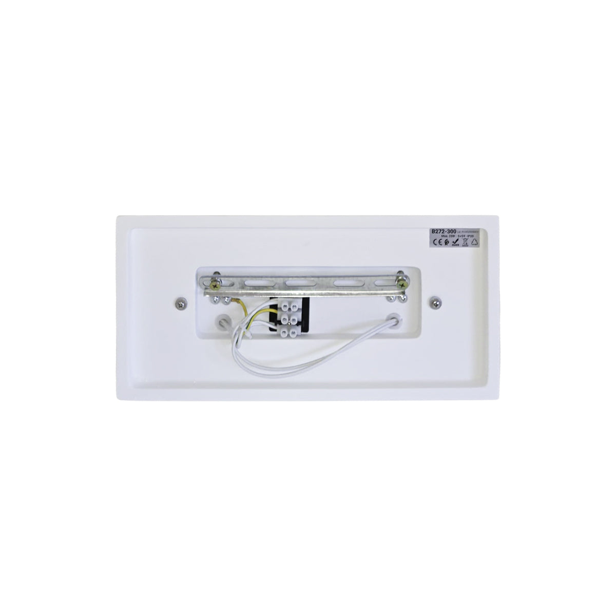 Aplique de pared de escayola "PEARL 300" - Doble cara - G9