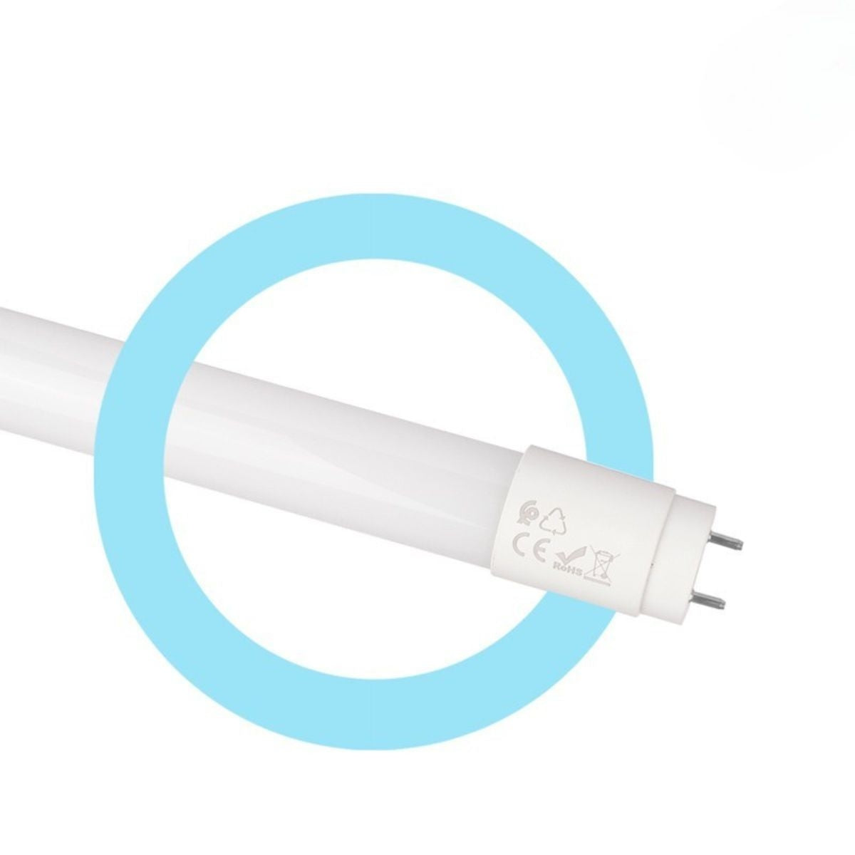 Tubo LED 60cm T8 - 9W -140lm/W