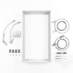 Marco para paneles LED Skylight "SKYWIN SR" - 60x30 - Superficie o suspensión