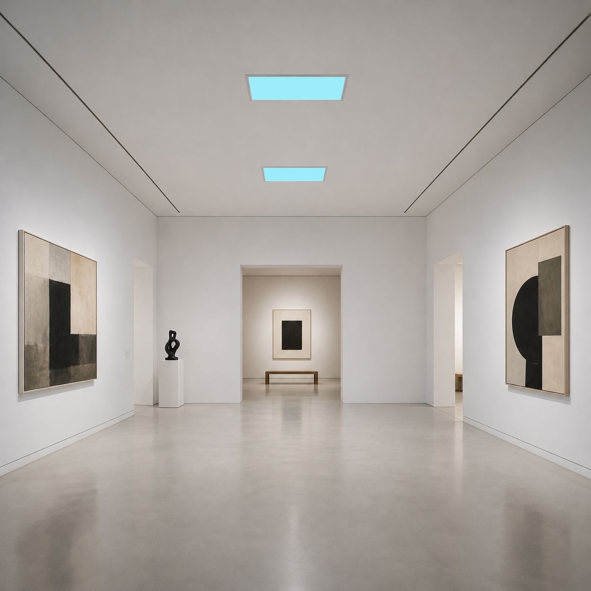 Panel Blue Skylight efecto cielo "SKYWIN SR SMART" - Slim - CCT - 45W - 60x30cm