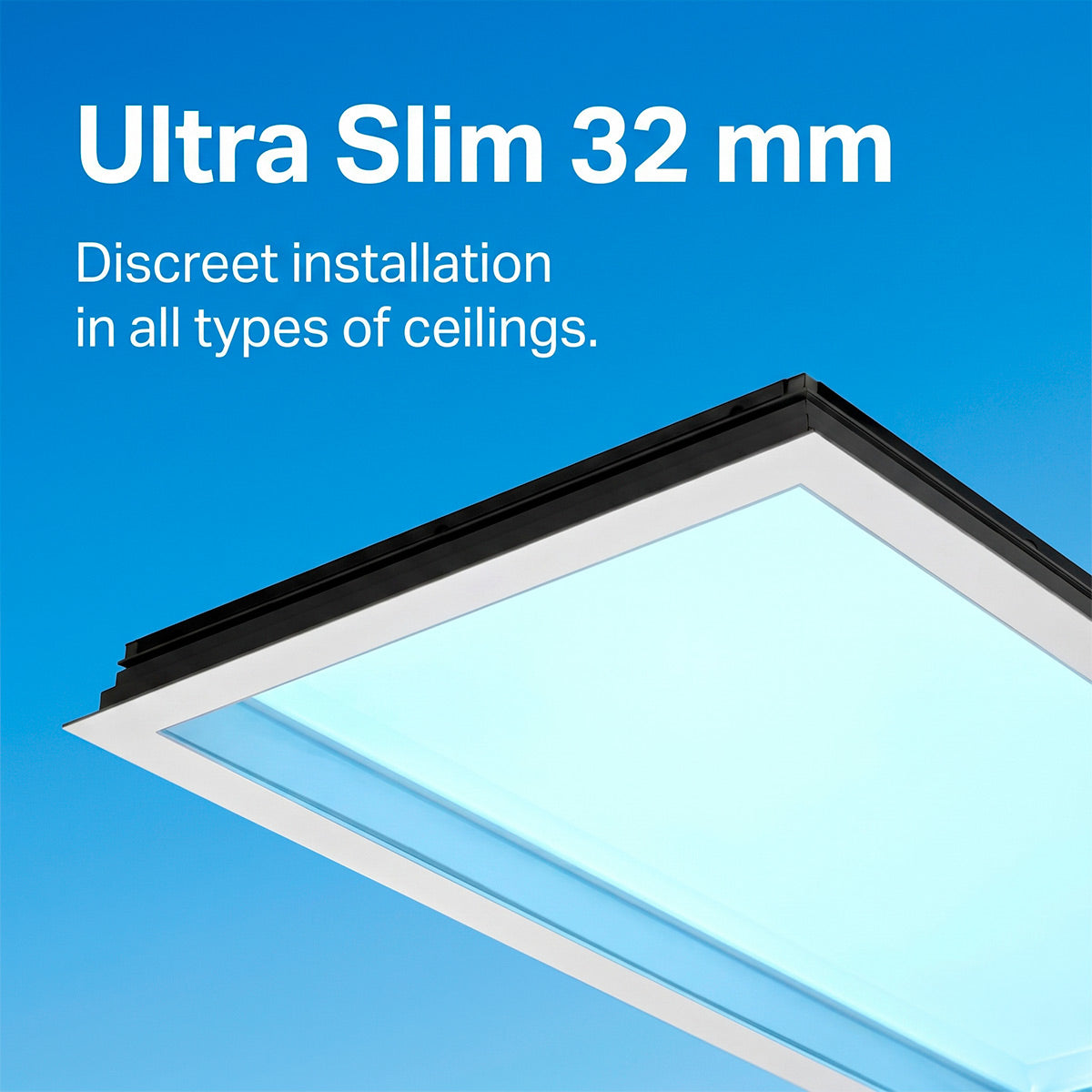 Panel Blue Skylight efecto cielo "SKYWIN SR SMART" - Slim - CCT - 45W - 60x30cm