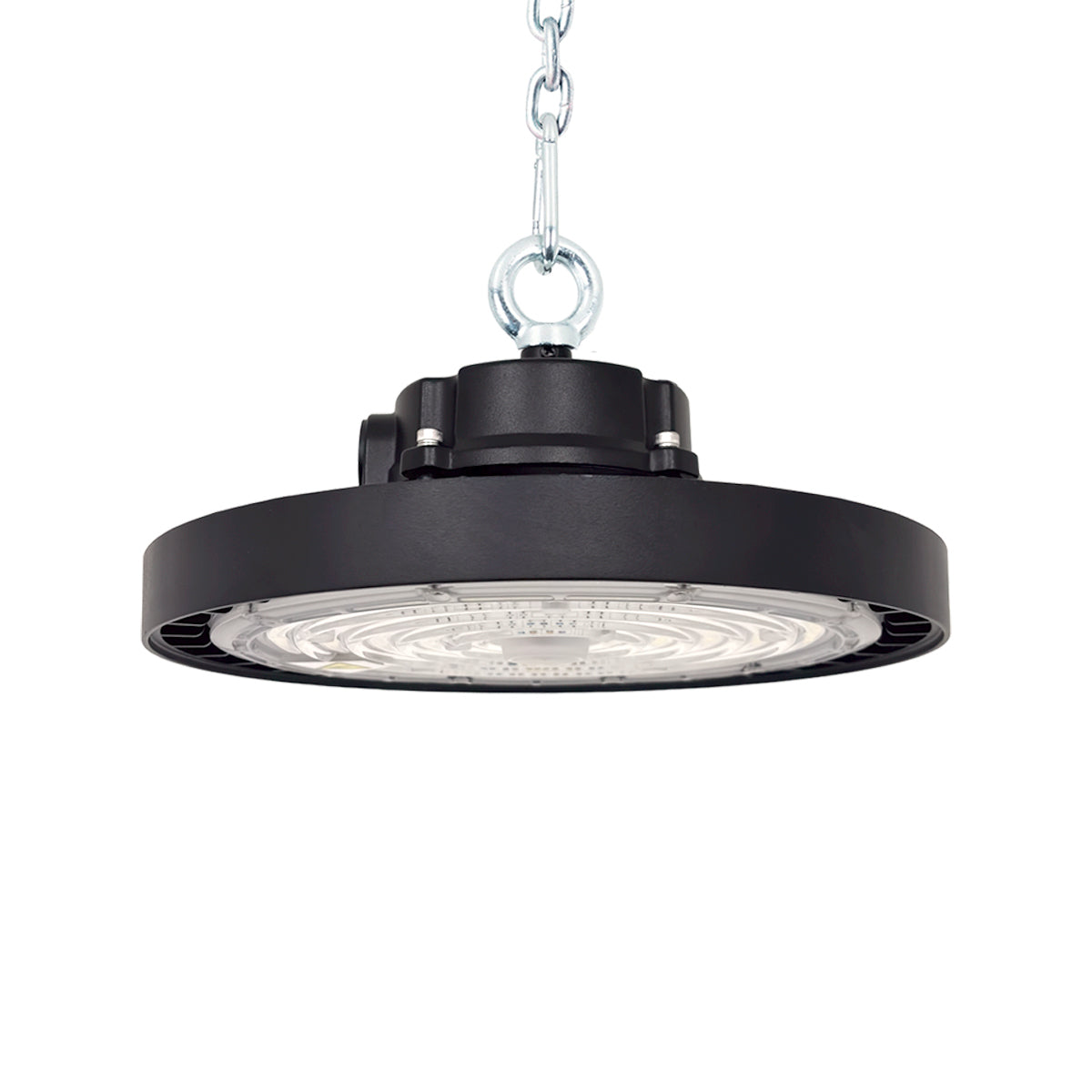 Campana LED UFO industrial - CCT - 200W - 170lm/W - Driver LIFUD - Ángulo seleccionable 110º/90º/70º - IP65