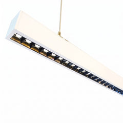 Luminaria  colgante lineal LED 30W 120cm 2750lm de bajo UGR16
