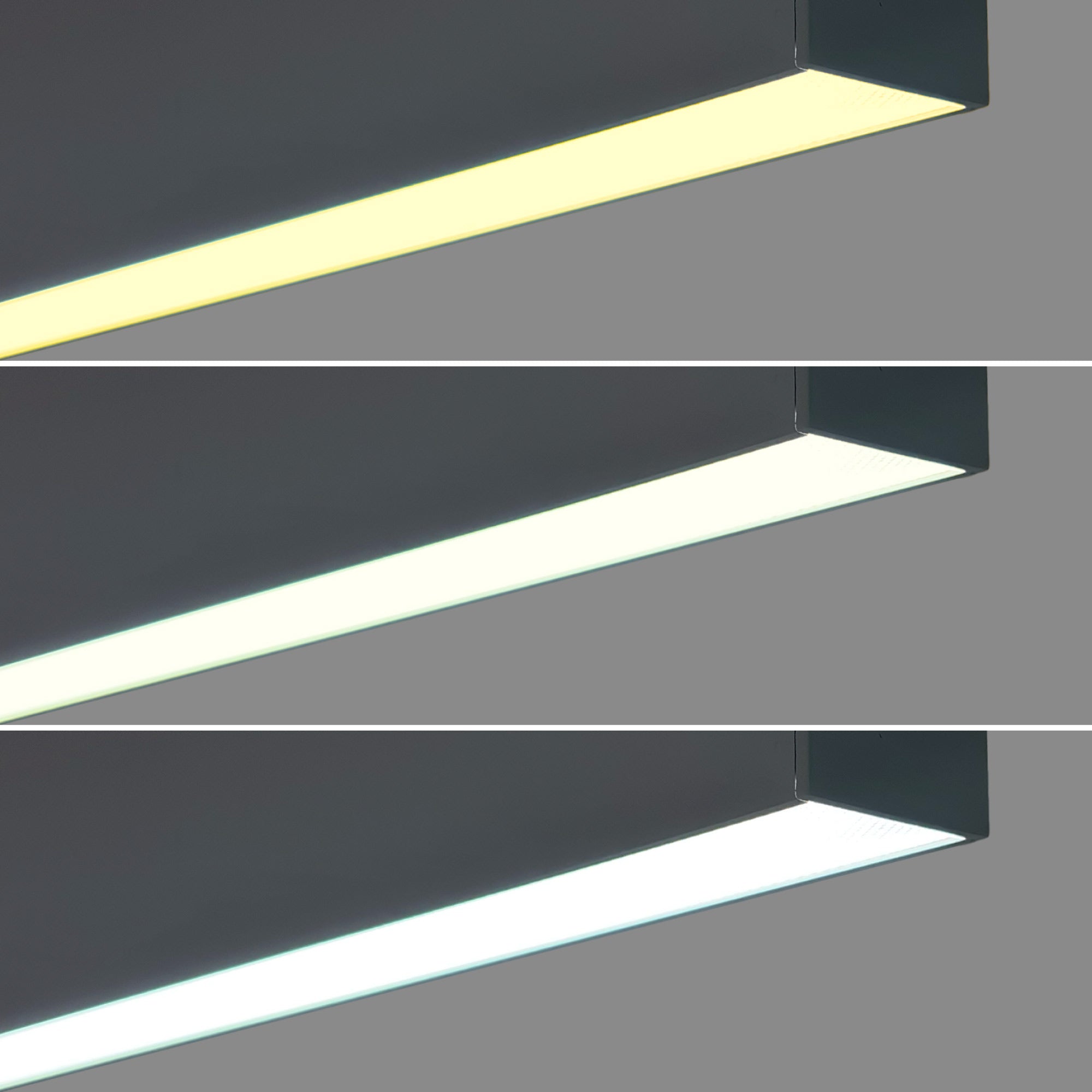 Luminaria lineal LED CCT - Bidireccional - Suspensión - Potencia ajustable 20W/30W/40W - 120cm - UGR 19