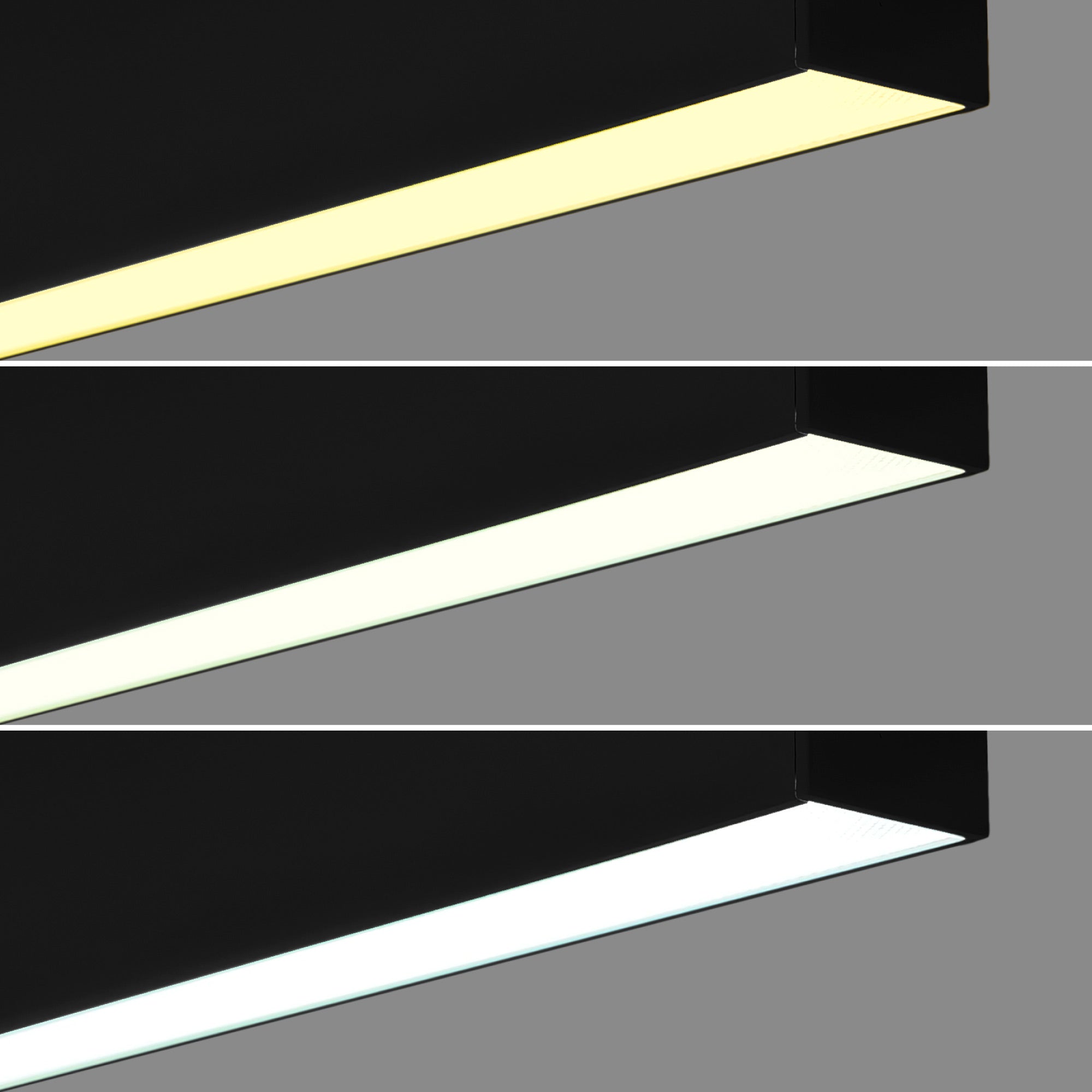 Luminaria lineal LED CCT - Bidireccional - Suspensión - Potencia ajustable 20W/30W/40W - 120cm - UGR 19
