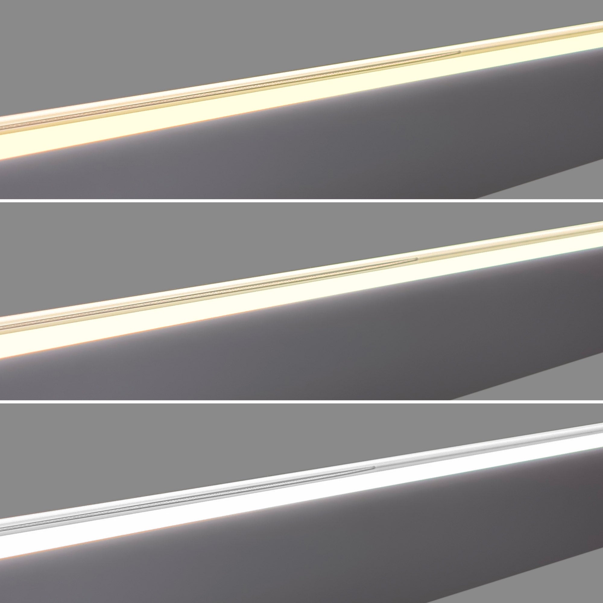 Luminaria lineal LED CCT - Bidireccional - Suspensión - Potencia ajustable 20W/30W/40W - 120cm - UGR 19