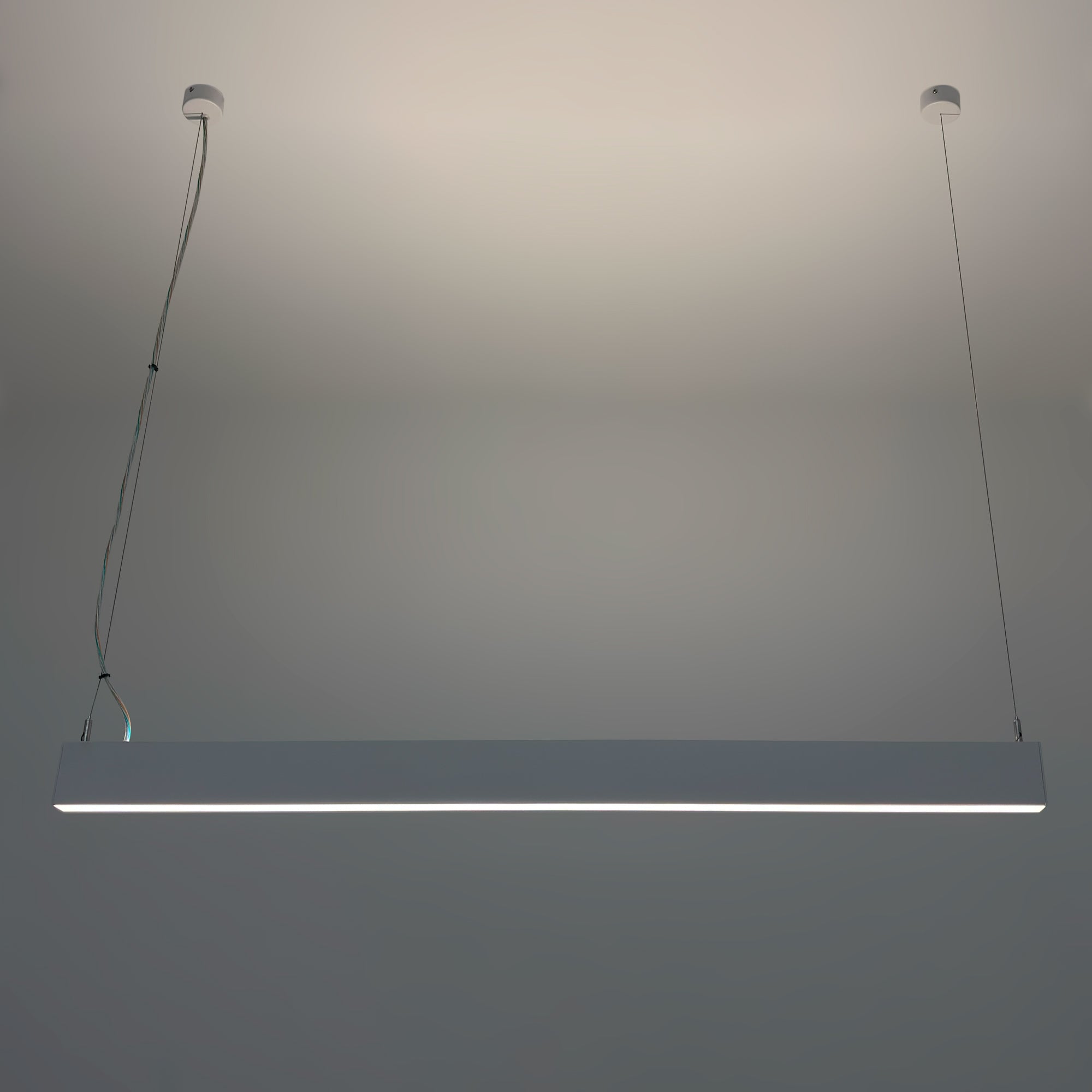 Luminaria lineal LED CCT - Bidireccional - Suspensión - Potencia ajustable 20W/30W/40W - 120cm - UGR 19