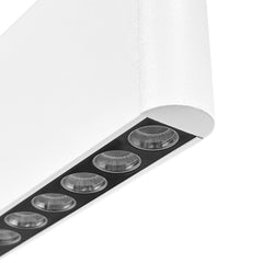 Luminaria lineal LED CCT - Suspensión - Potencia ajustable 20W/30W/40W - 120cm - UGR 17
