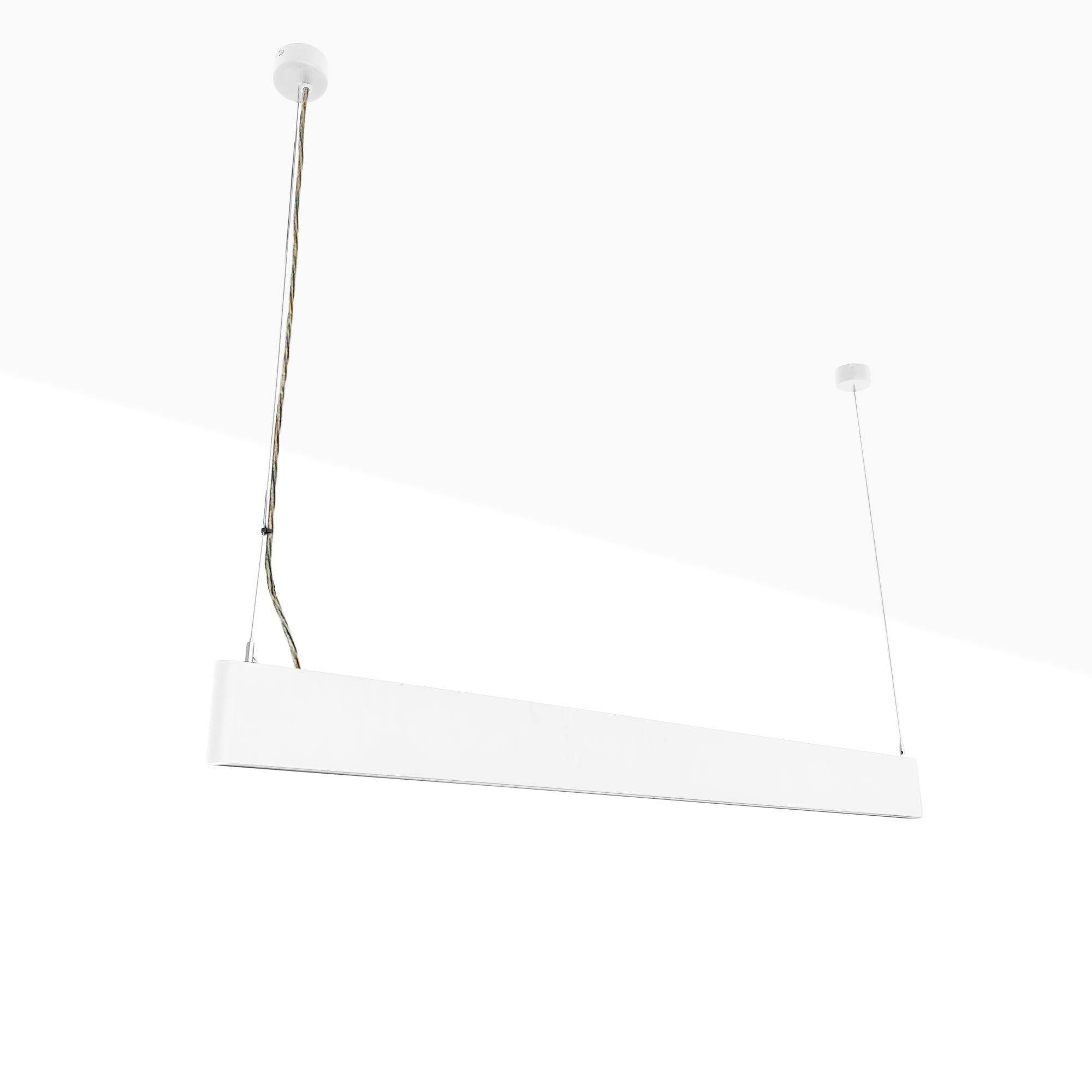 Luminaria lineal LED CCT - Suspensión - Potencia ajustable 20W/30W/40W - 120cm - UGR 19