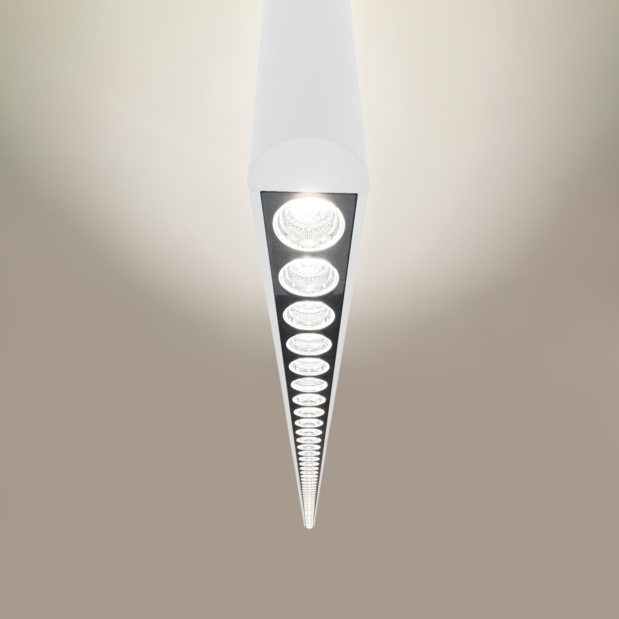 Luminaria lineal LED CCT - Bidireccional - Suspensión - Potencia ajustable 20W/30W/40W - 120cm - UGR 17