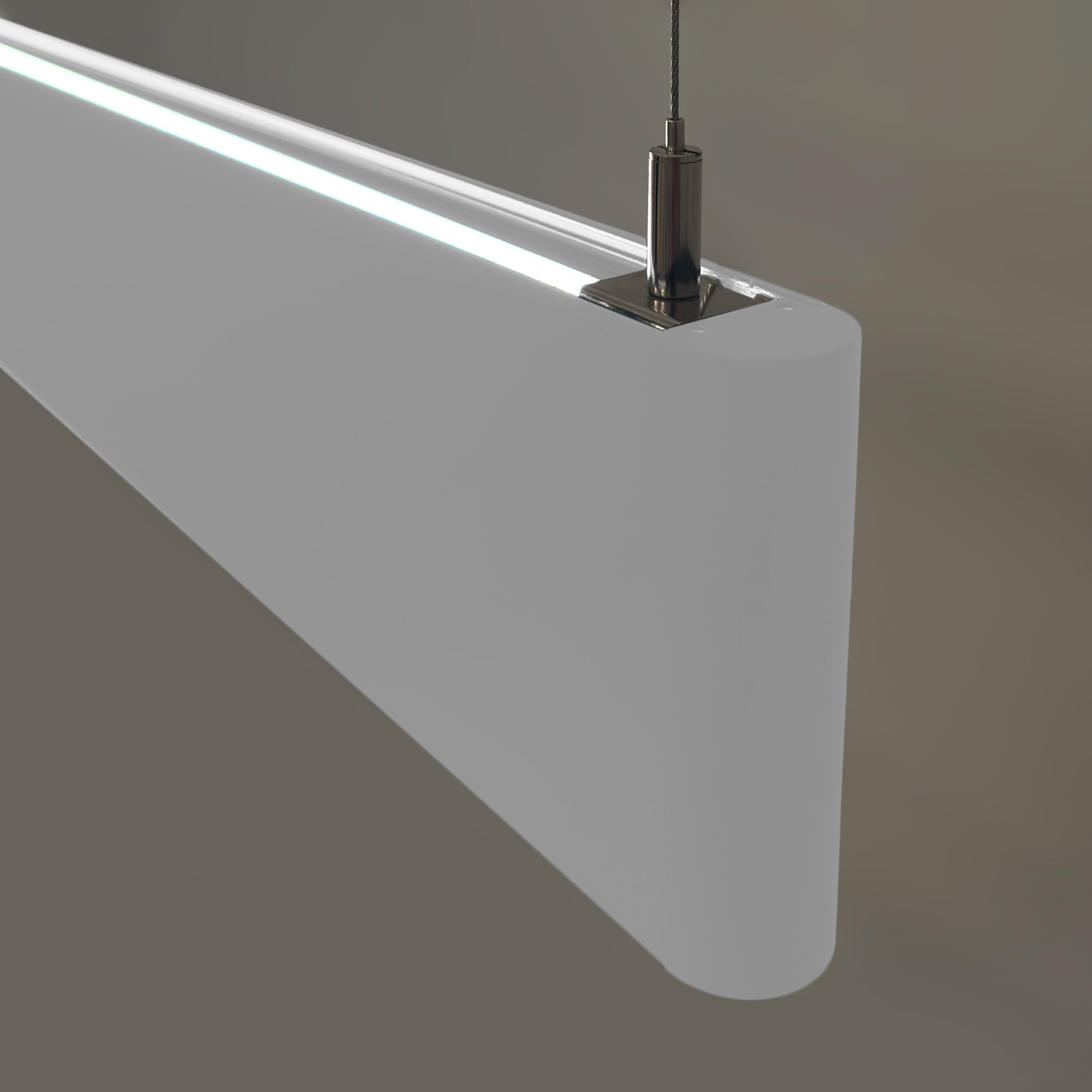Luminaria lineal LED CCT - Bidireccional - Suspensión - Potencia ajustable 20W/30W/40W - 120cm - UGR 17