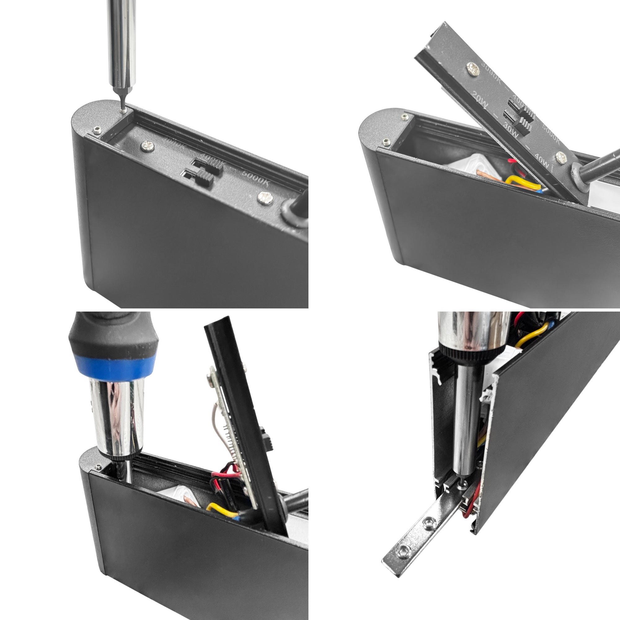 Luminaria lineal LED CCT - Suspensión - Potencia ajustable 20W/30W/40W - 120cm - UGR 17