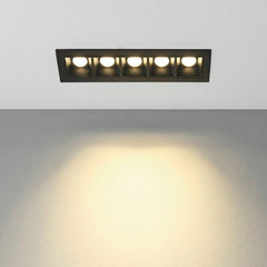 Foco lineal LED empotrable 7W - UGR18 - CRI90 - Driver LIFUD
