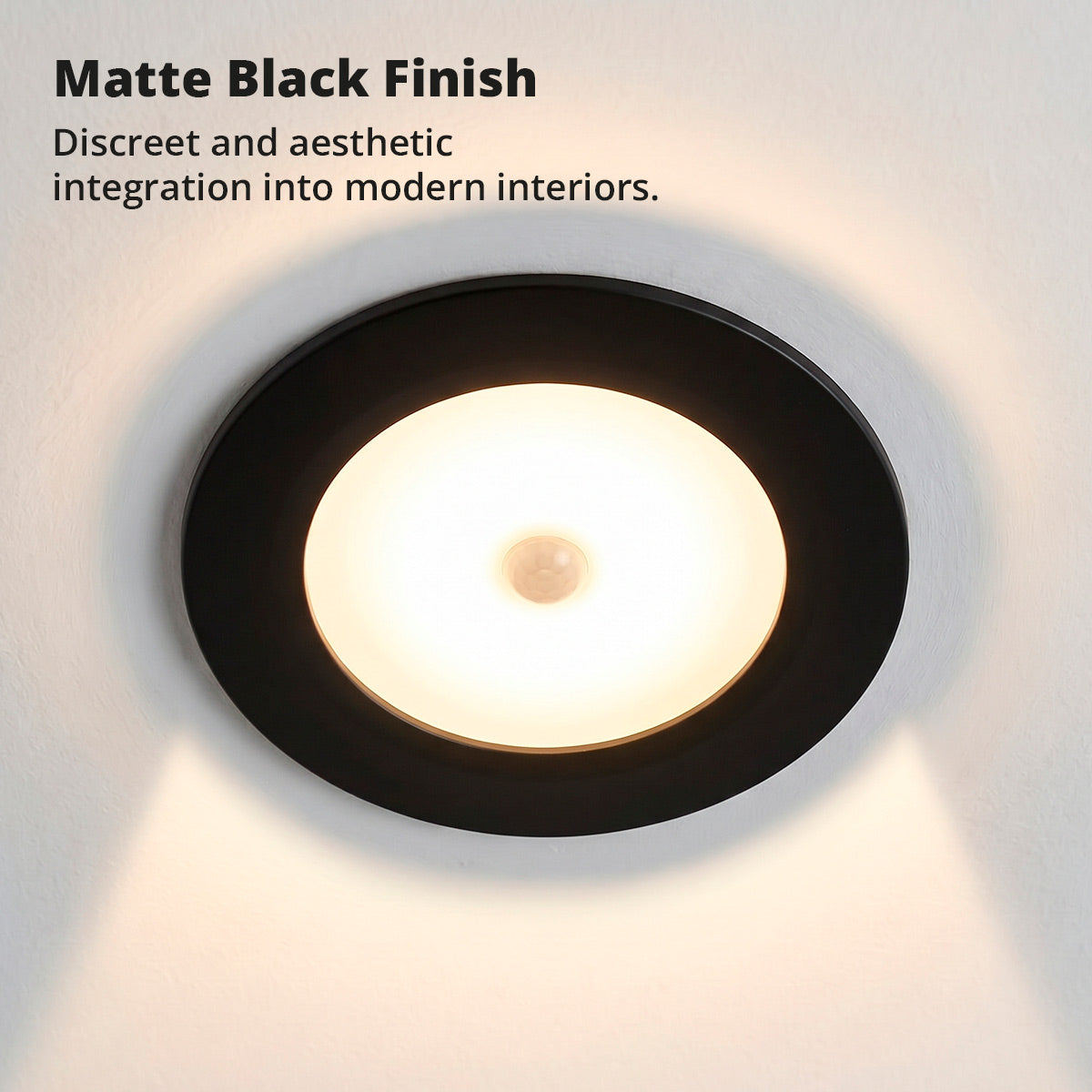 Aro empotrable para downlight BD35 - Negro - IP54