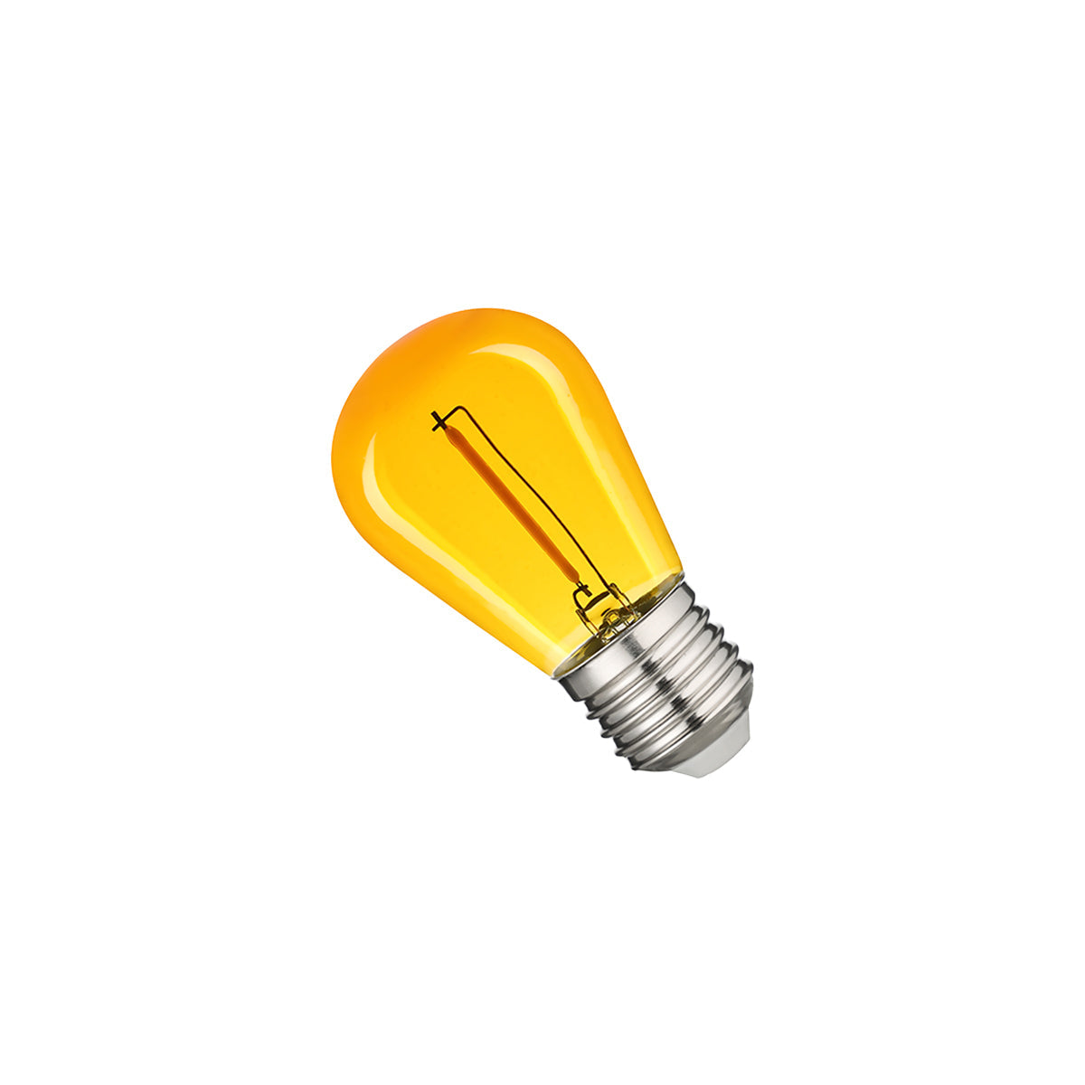 Bombilla LED Filamento - S14 E27 - 1W - Cristal de colores