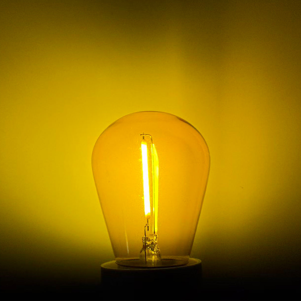 Bombilla LED Filamento - S14 E27 - 1W - Cristal de colores