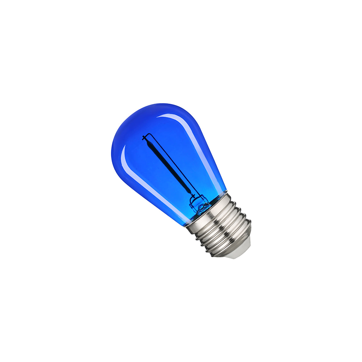 Bombilla LED Filamento - S14 E27 - 1W - Cristal de colores