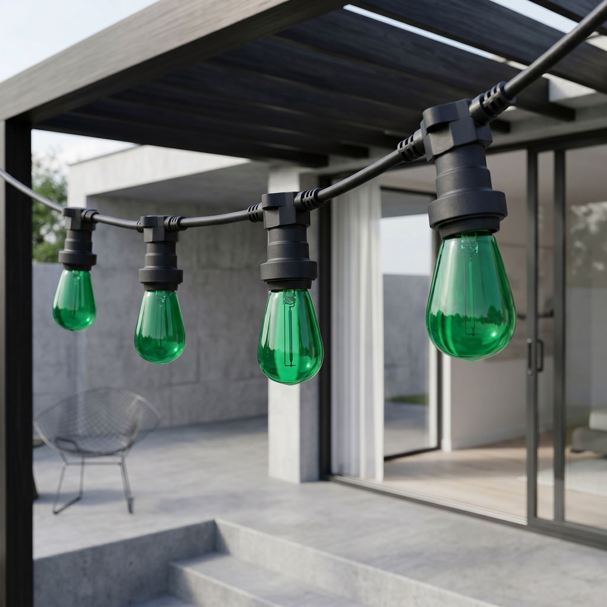 Bombilla LED Filamento - S14 E27 - 1W - Cristal de colores