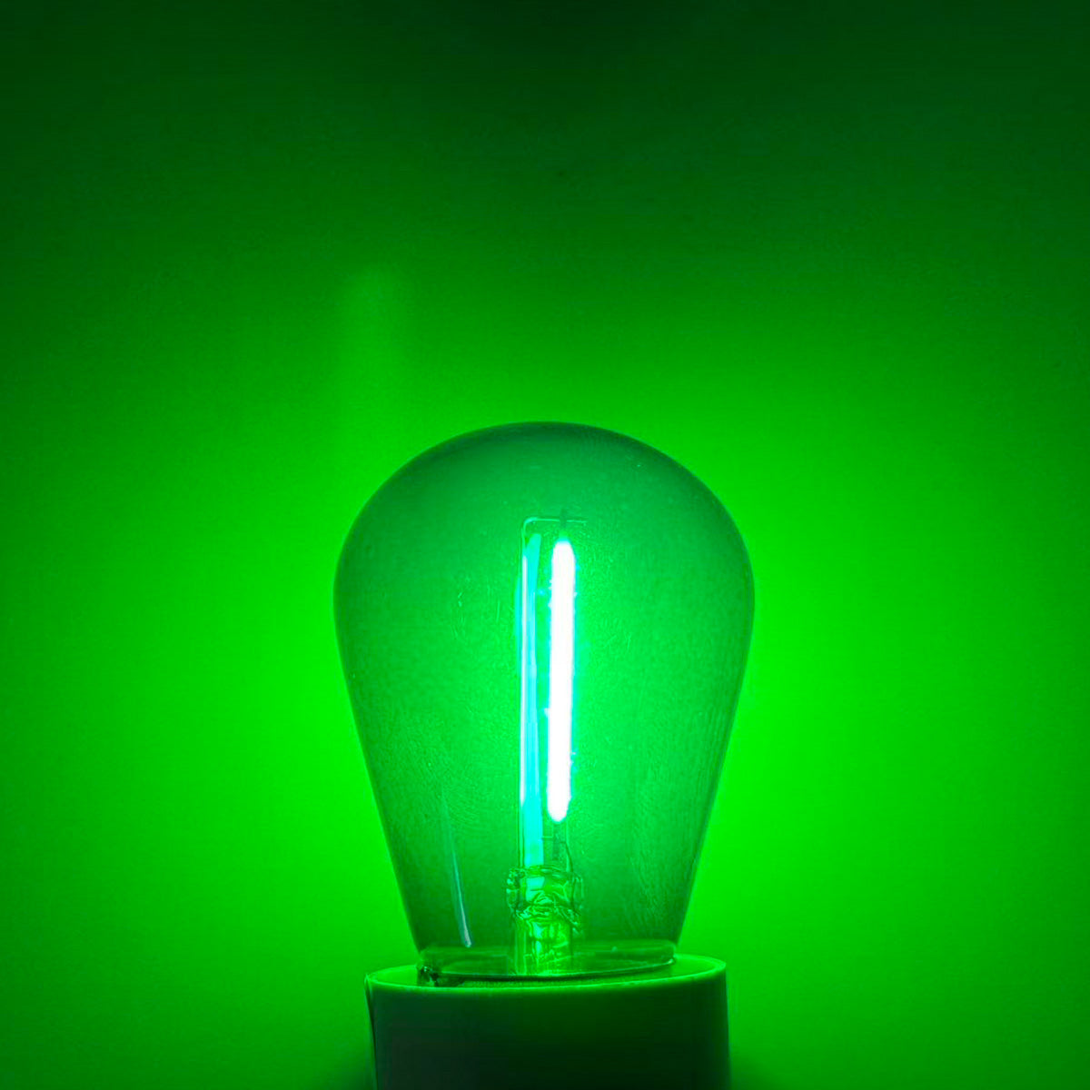 Bombilla LED Filamento - S14 E27 - 1W - Cristal de colores